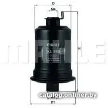 Топливный фильтр Mahle Knecht KL560