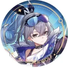 Значок miHoYo Nihility Silver Wolf HSR18