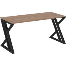 Стол письменный RIVA VR.L-SRZ-4.7 Black, дуб аризона