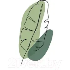 Картина Stamprint Лист 2 TR014 (45x35см)