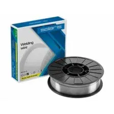 SOLARIS WM-E71TGS-08050 Проволока сварочная FLUX E71T-GS ф0,8мм (сварка без газа) (катушка 5кг) (Порошковая)