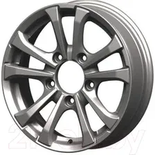 Литые диски SKAD Тундра 16x6.5" 5x139.7мм DIA 98.5мм ET 40мм Arctic grey