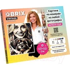 Картина по номерам QBRIX Vintage 40034