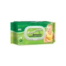 Салфетки влажные детские Pamperino c Алоэ Вера №80 80 шт