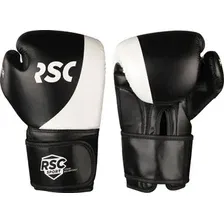 Перчатки для бокса RSC Sport Power PU Flex SB-01-135 (10 oz, черный/белый)