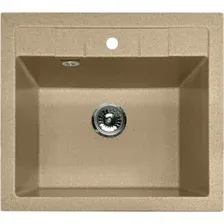 Мойка кухонная GranFest Quadro, GF-Q561, песочный