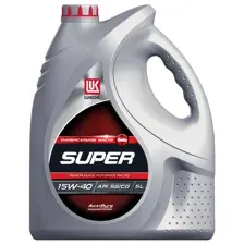 Моторное масло LUKOIL SUPER 15W-40, 5л / 19196
