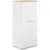 Шкаф распашной Norden 80x60x183.3 AG.222.WH.AR.WH (белый/акация равелло/белый)