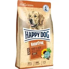 Сухой корм для собак Happy Dog NaturCroq Rind & Reis 4 кг