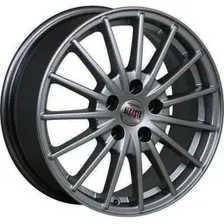 Литые диски Alcasta M60 16x6.5" 5x114.3мм DIA 66.1мм ET 45мм Graphite