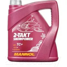 Моторное масло Mannol 2-Takt Snowpower TC+ / MN7201-4 (4л)
