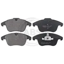 Тормозные колодки дисковые передняя ось A.B.S. 37686