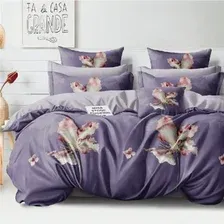 1.5-спальный комплект постельного белья Alleri Сатин Creative 1.5сп СК-196