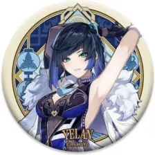 Значок miHoYo Liyue Harbour Character Can Badge Yelan GEN113