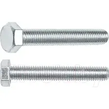 Болт Starfix Шестигранный М20х70 DIN 933 прочность 5.8 / SM-27523-20 (20кг, оцинкованный)