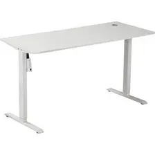 Стол с подъемным механизмом Arvento Spenser 140x60x72-120 (белый)
