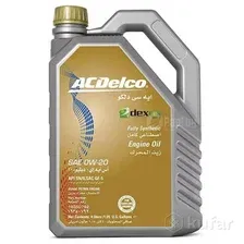 Моторное масло AC Delco Fully Synthethic Engine Oil 0W-20 4л