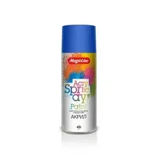 Краска аэроз. MagicLine акрил. RAL5017 бриллиантовый синий, 265г