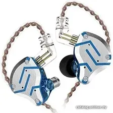 Наушники KZ Acoustics ZS10 Pro (без микрофона, блики синего)