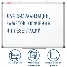 Магнитно-маркерная доска BRAUBERG Extra 237556