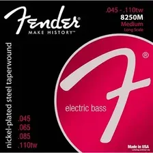 Струны для гитары Fender NPS 8250 M 45-110TW
