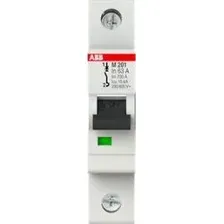 Автоматический выключатель ABB M201-63 1P 63A 15кА (2CDA281799R0631)