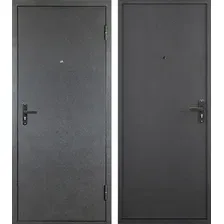 Входная дверь Промет Профи PRO-96x206 (правая, мет/мет графит)