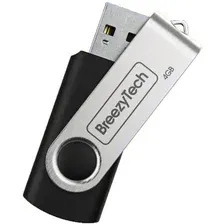 USB Flash BreezyTech U006 4GB (черный)