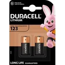 Батарейка Duracell Lithium CR123A BL2