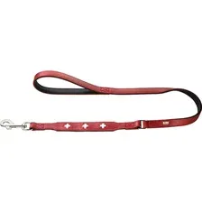 Поводок HUNTER Leash Swiss 18/102 / 43153 (красный/черный)