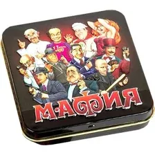 Настольная игра Десятое королевство Мафия в жестяной коробке 01947