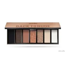 Палетка теней для век Pupa Makeup Stories Compact 7 Multi-Finish Eyeshadows Palette тон 001