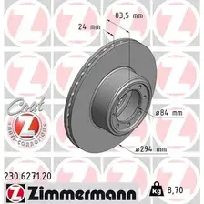 Тормозной диск ZIMMERMANN 230.6271.20 вентилируемый , передняя ось задняя ось