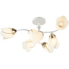 Потолочный светильник Mirastyle WX-6353/6 WH+FG