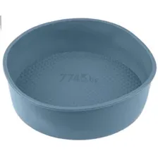 Форма для выпечки силиконовая круглая 20х6 см PERFECTO LINEA Bluestone голубая (20-013328)