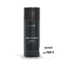 Эмаль аэрозольная термостойкая ELCON Max Therm белая 520 мл