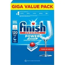 Таблетки для посудомоечной машины Finish All in 1 Powerball Power Essential (120 шт)