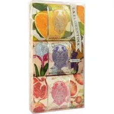 Набор мыла La Florentina Citrus, Florentina Iris, Pomegranate (3x200г)