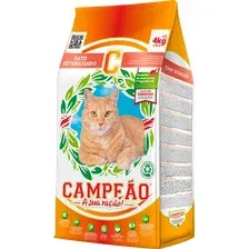 Сухой корм для кошек Campeao Sterilised Cat (4кг)