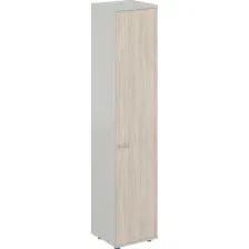 Шкаф Norden Правый 60x60x195.5 / SG.823.SH.OL.R (серый бархат/дуб светлый)
