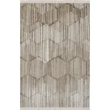 Ковер для жилой комнаты Sintelon Palermo 07EDE 1K 120x170 (бежевый/серый)