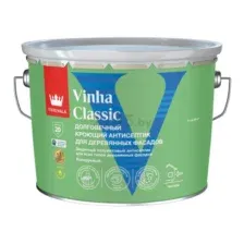 Антисептик TIKKIVALA (TIKKURILA) Vinha Classic для деревянных фасадов 9 л