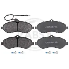 Тормозные колодки дисковые передняя ось A.B.S. 37589