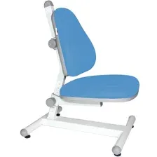 детское кресло COMF-PRO Coco Chair, черный (+ чехол голубой)