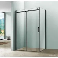 Душевой уголок Vincea Lugano VSR-1L9012CLB-1 (черный/прозрачное)