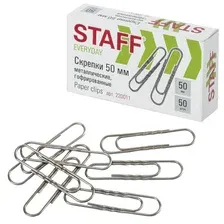 Скрепки Staff Everyday / 226759 (50шт)