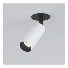 Светильник встраиваемый белый/черный 8W 4200K (25039/LED) Diffe