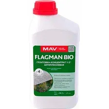 Грунтовка MAV Flagman Bio антиплесневая (1л, бесцветный)