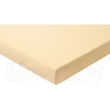 Простыня AlViTek Трикотажная на резинке 160x200 / ПТР-БЕЖ-160 (бежевый)