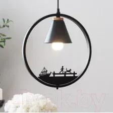 Потолочный светильник Home Light Астерия A044-1-B (черный)